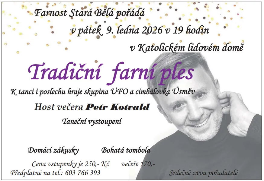 9.1. 2026 Farní ples 2026