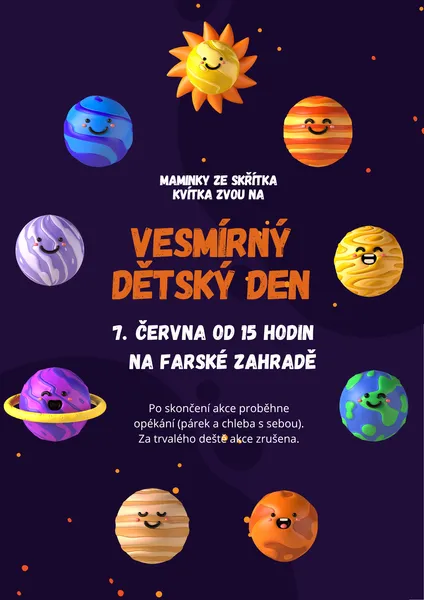 7.6. 2026 Dětský den na farní zahradě
