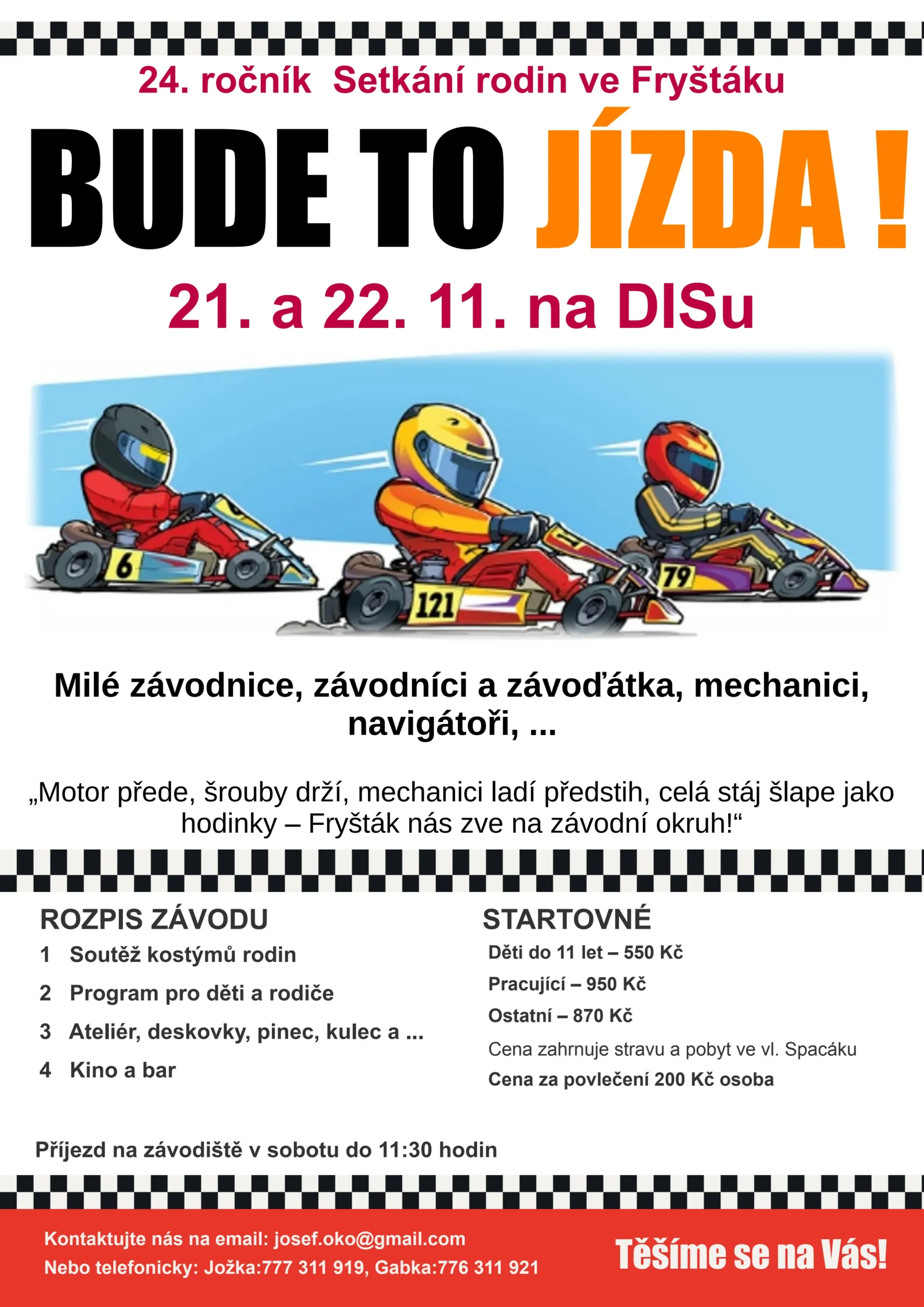 bude to jizda plakat tisk 1